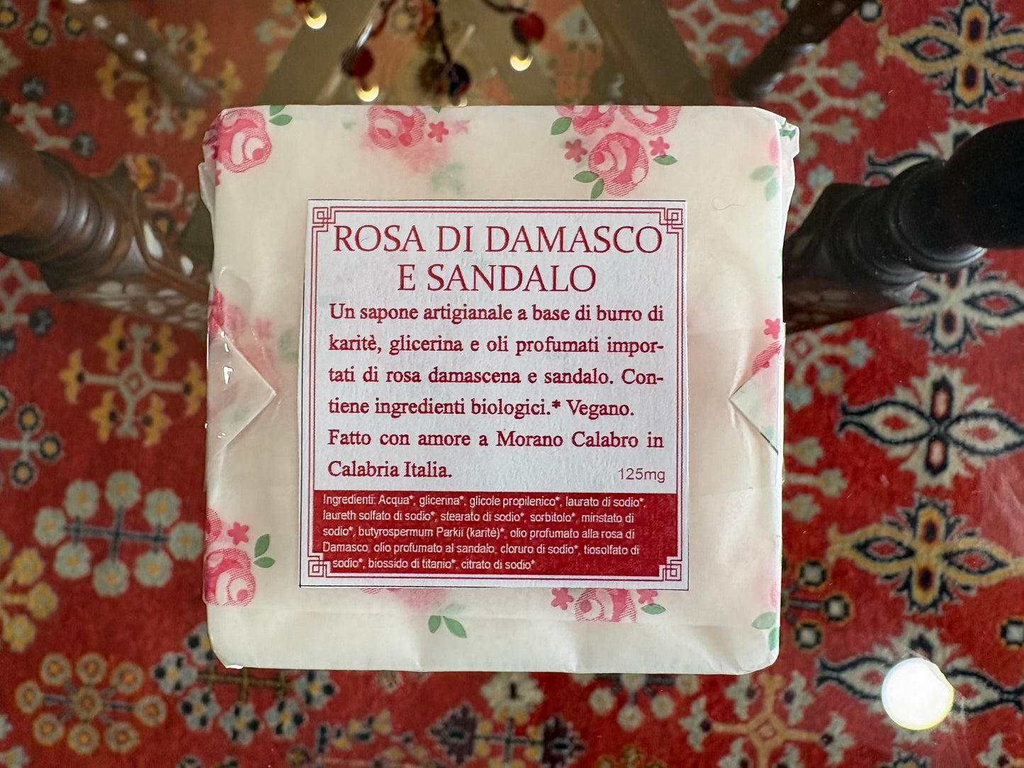 Damascus Rose and Sandalwood - Shea Butter Soap