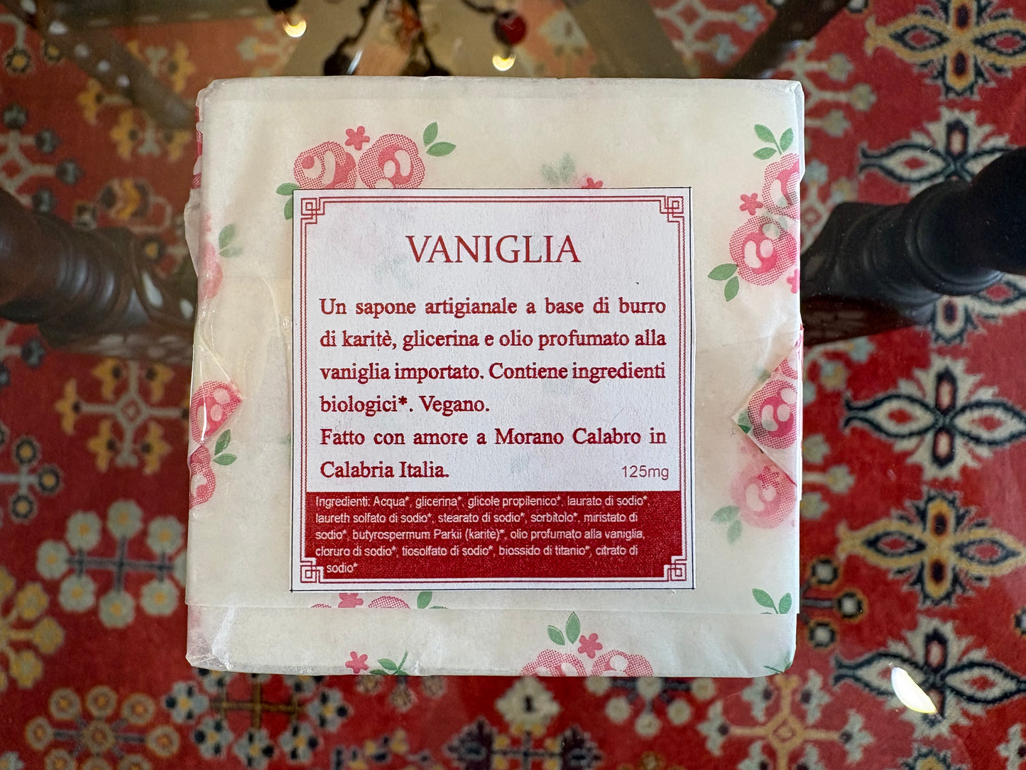 Vaniglia - Sapone al burro di karité